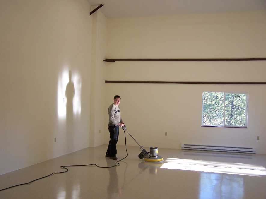 5 floor polishing